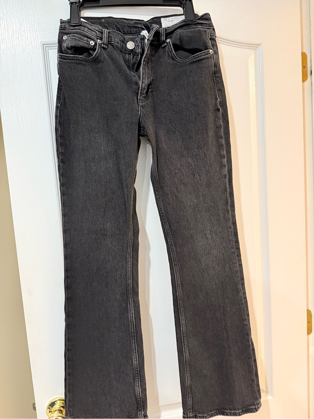 rag & bone Black “Peyton” bootcut Jeans